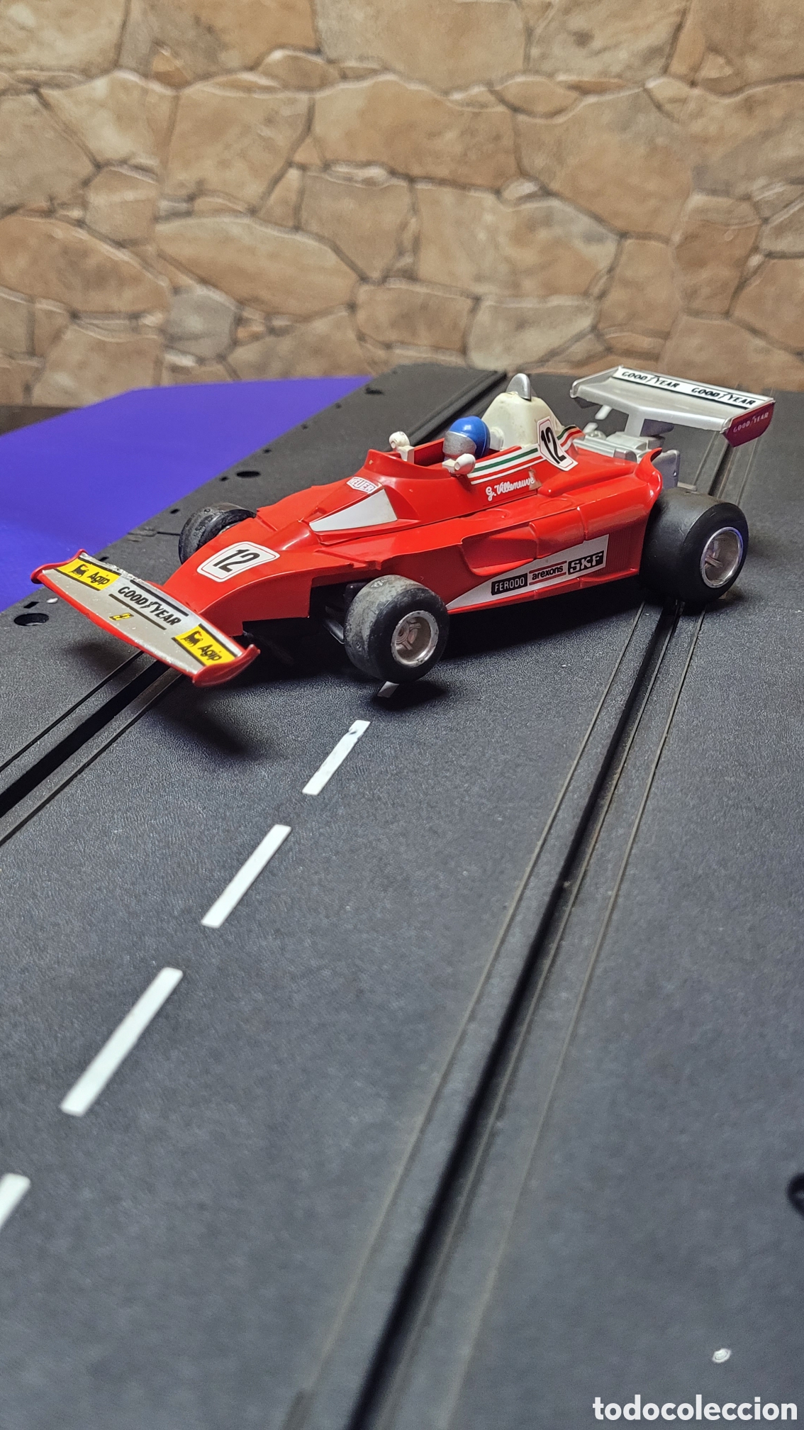 Slot Cars: Ferrari 312 T2 F1 Villeneuve polistil