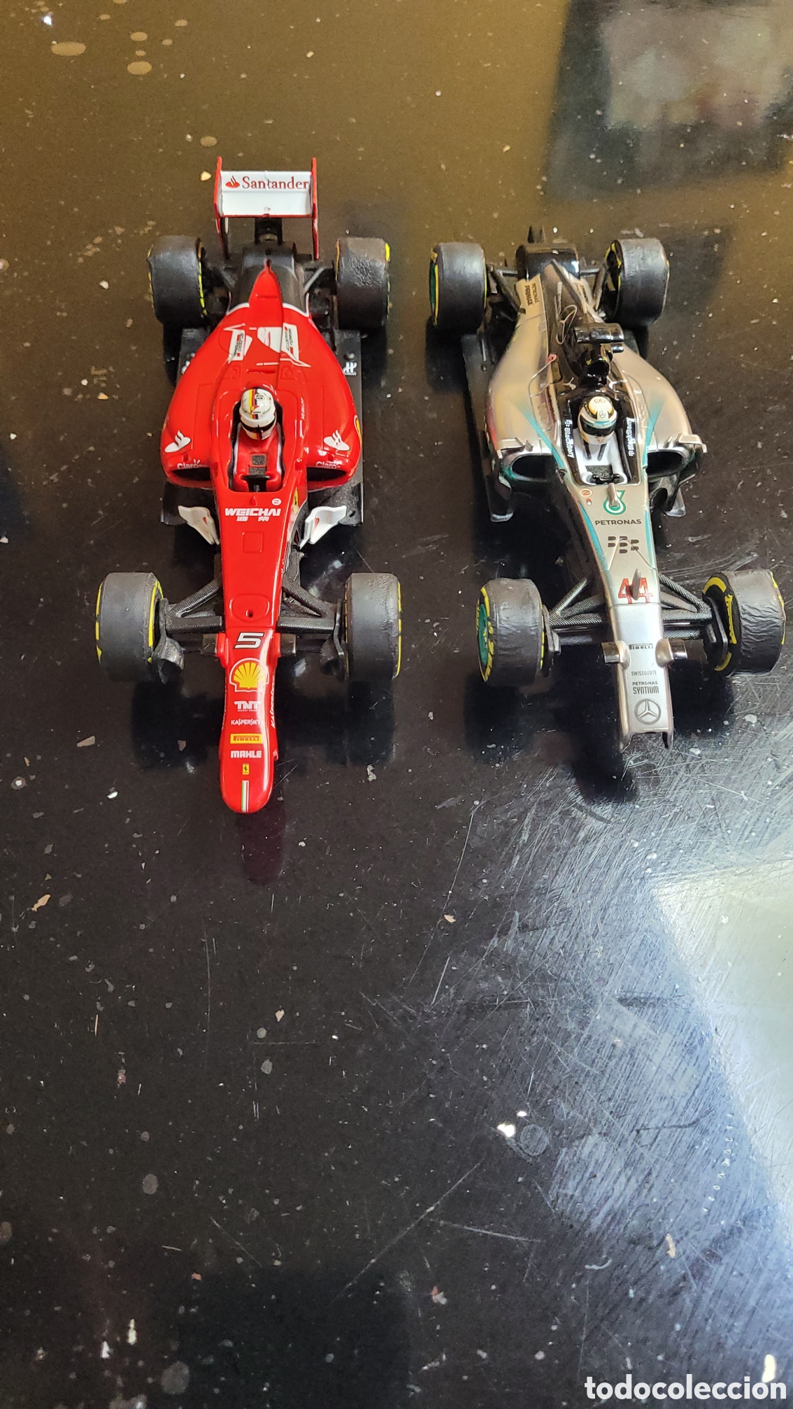 Slot Cars: Slot carrera Ferrari Mercedes