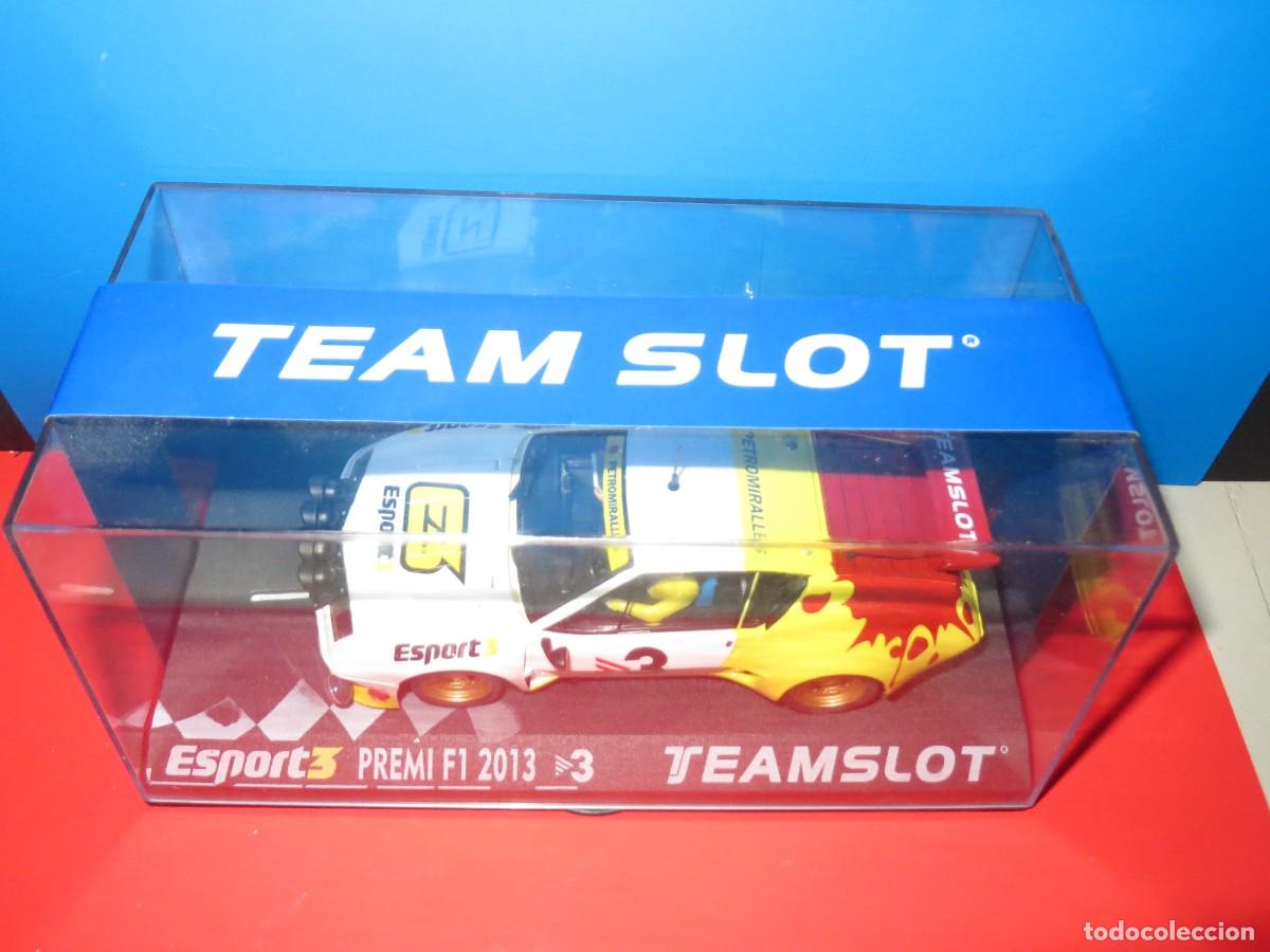 Slot Cars: ALPINE RENAULT A310 TEAMSLOT. OBSEQUIO CONCURSO TELEVISIVO TV3. ESPORT 3 PREMI F1 2013.