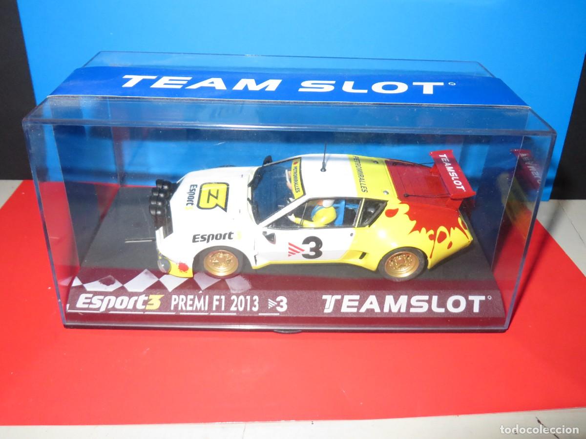 Slot Cars: ALPINE RENAULT A310 TEAMSLOT. OBSEQUIO CONCURSO TELEVISIVO TV3. ESPORT 3 PREMI F1 2013.
