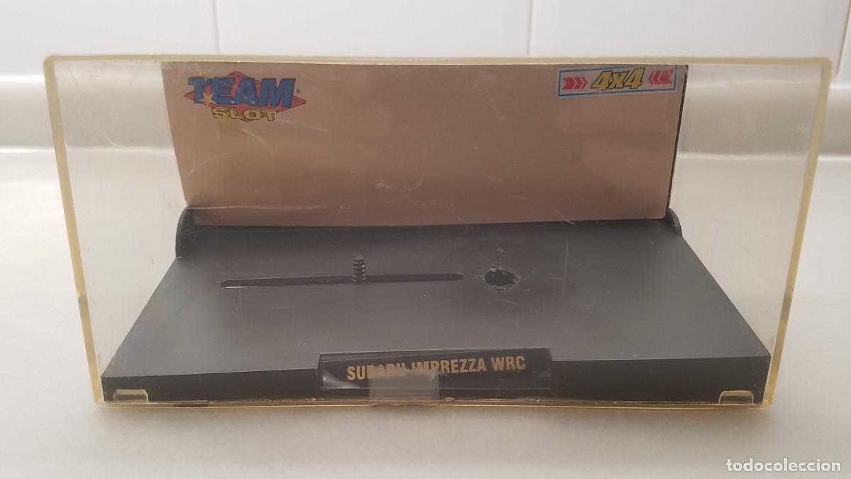 Slot Cars: SLOT SCALEXTRIC TEAM SLOT CAJA O URNA COCHE SUBARU IMPREZZA WRC REF. 10601