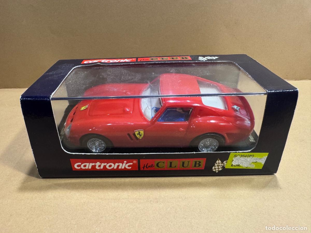 Slot Cars: COCHE CARTRONIC TIPO SCALEXTRIC FERRARI 250 GTO CON SU CAJA ORIGINAL (G)
