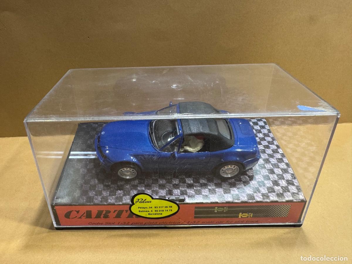 Slot Cars: COCHE CARTRIX TIPO SCALEXTRIC BMW-Z3 ROADSTER CABRIO CON SU CAJA ORIGINAL (G)