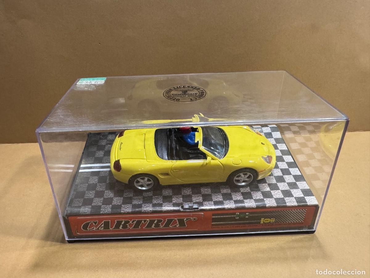 Slot Cars: COCHE CARTRIX TIPO SCALEXTRIC PORSCHE BOXSTER CABRIO CON SU CAJA ORIGINAL (G)