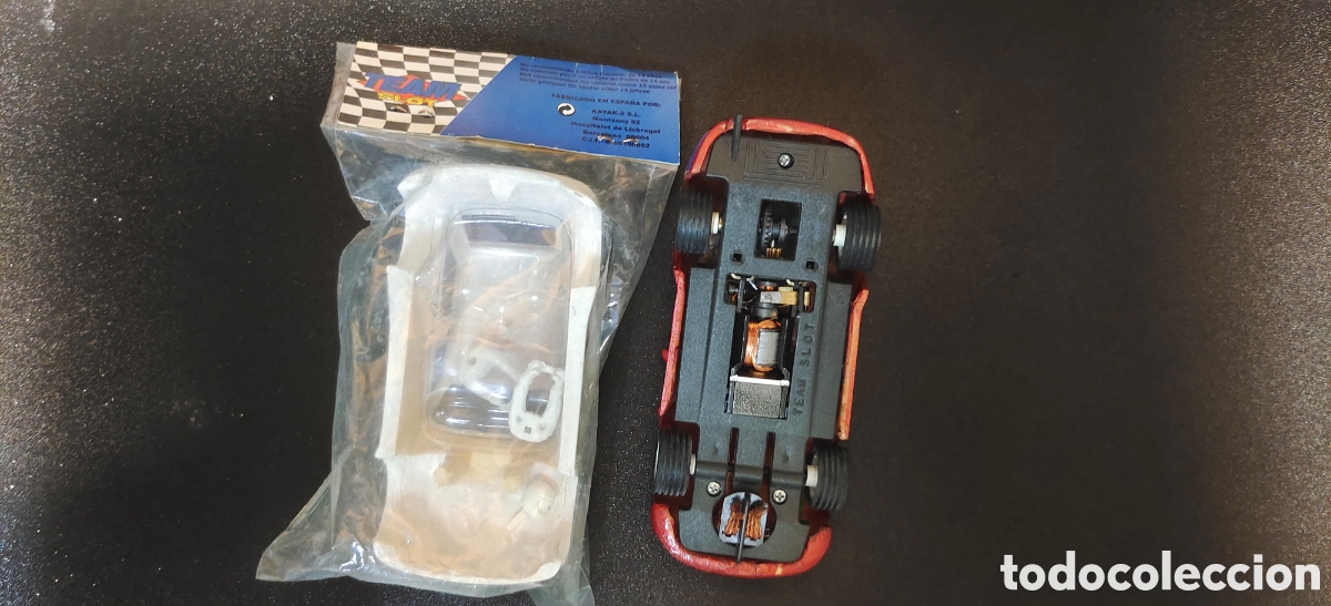 Slot Cars: Chasis en resina de R5 turbo y Porsche tambi&eacute;n en resina sin usar