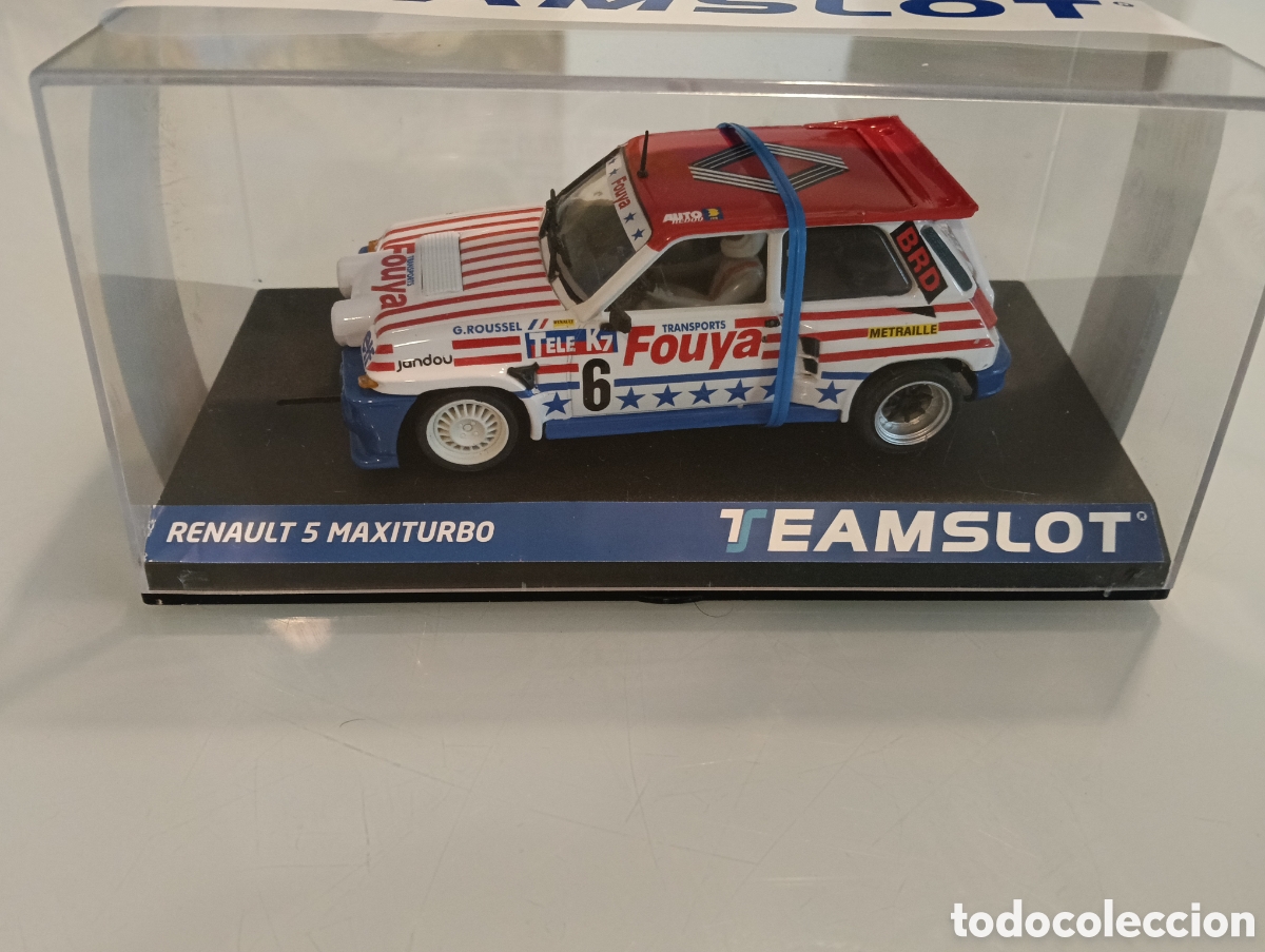 Slot Cars: Renault 5 Maxiturbo Fouya de Teamslot