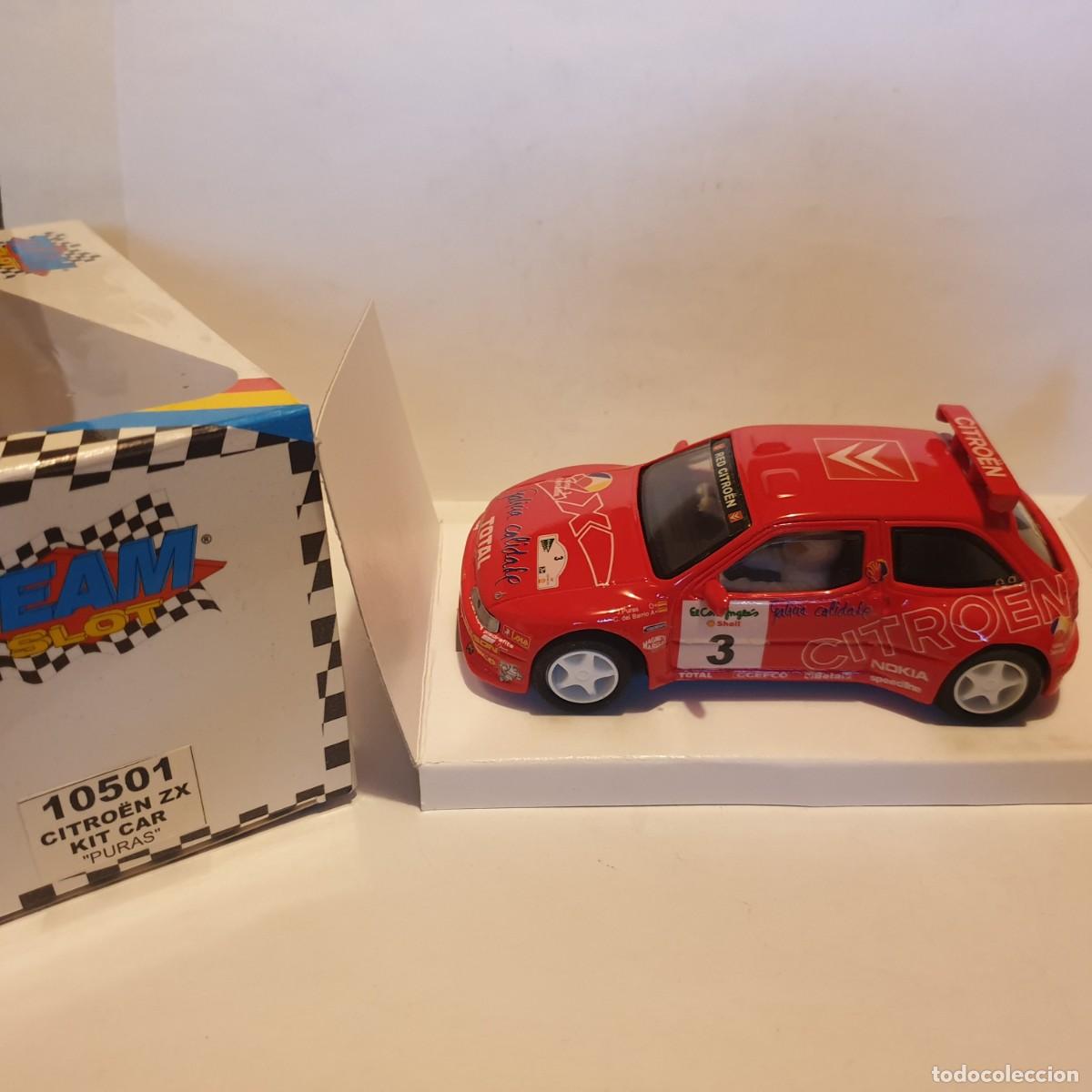 Slot Cars: SCALEXTRIC CITROEN ZX PURAS REF.-10501 DE TEAM SLOT.