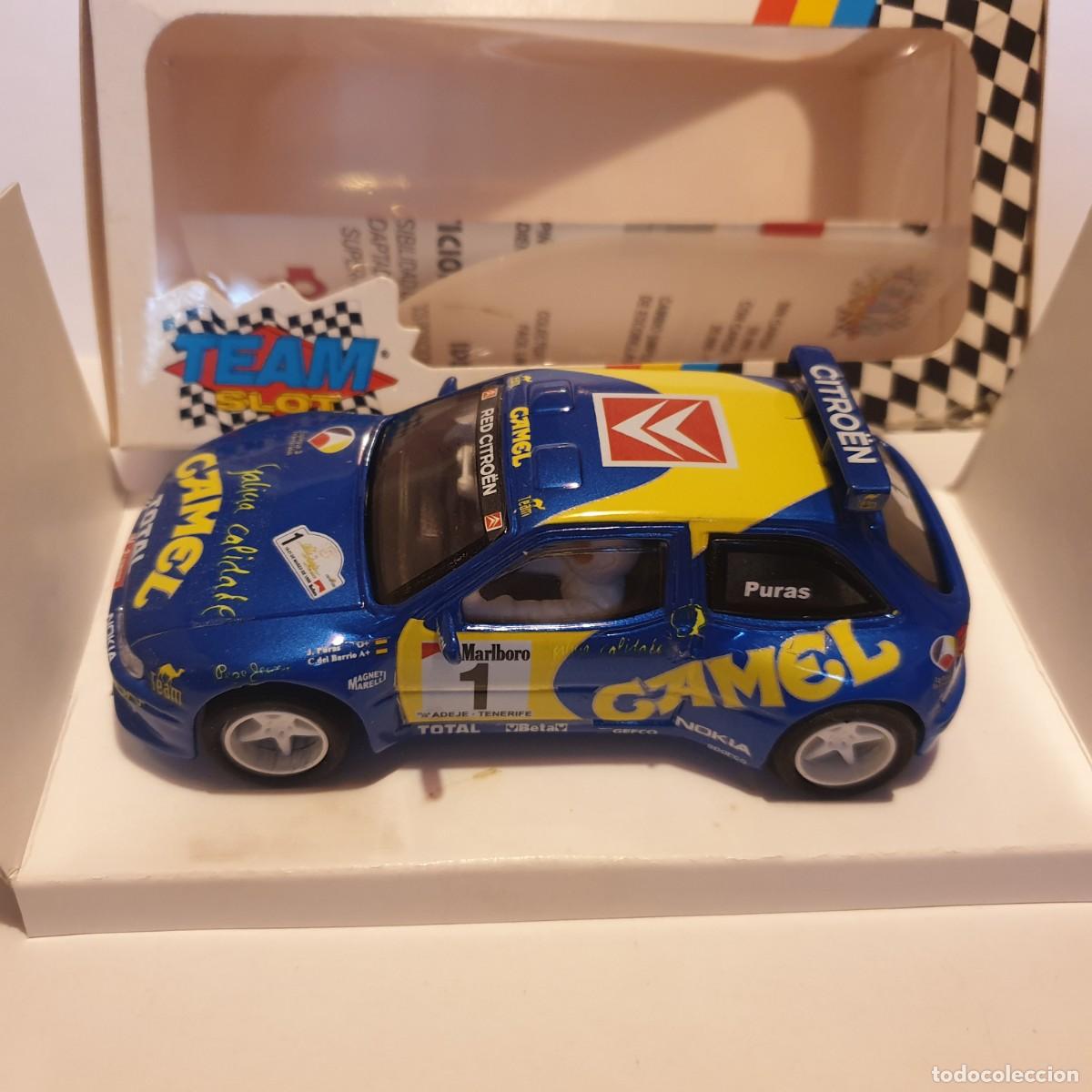 Slot Cars: SCALEXTRIC CITROEN ZX PURAS REF.-10502 DE TEAM SLOT.