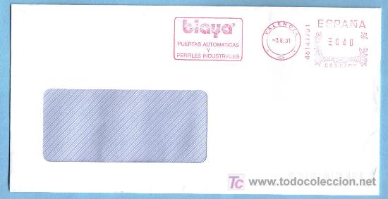 Sellos: FRANQUEO MECANICO - N&ordm; 46141701 - VALENCIA 2001 - Foto 1