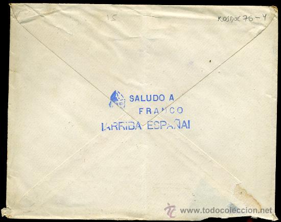 Sellos: SOBRE CENSURA MILITAR CADIZ - Foto 2