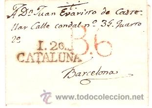 Sellos: SOBRE CARTA CIRCULADO IGUALADA  BARCELONA - Foto 1