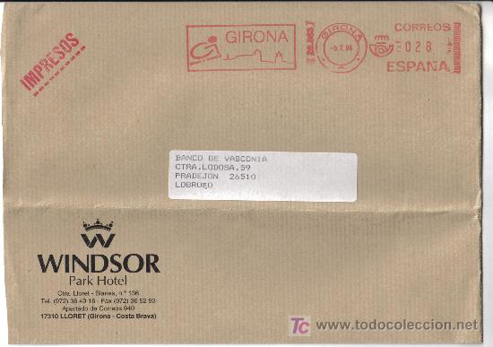 Sellos: CC CON FRANQUEO MECANICO GIRONA 1996 - Foto 1