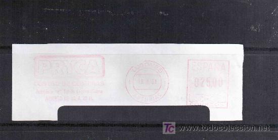 Sellos: FRANQUEO MECANICO LUGONES ASTURIAS PRYCA - Foto 1