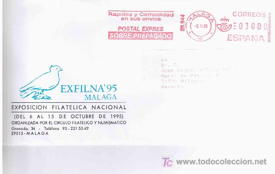 Sellos: FRANQUEO MECANICO MALAGA POSTAL EXPRESS - Foto 1