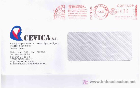 Sellos: FRANQUEO MECANICO CASTELLON - Foto 1