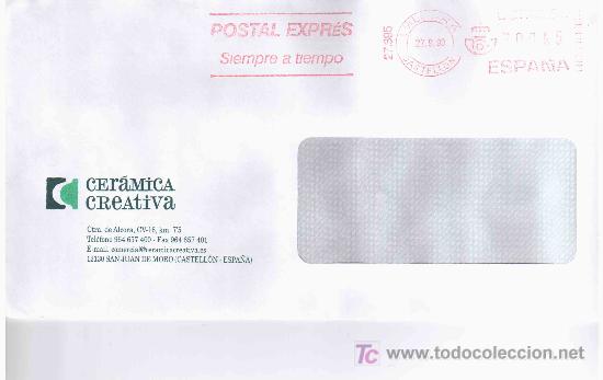 Sellos: FRANQUEO MECANICO L&rsquo;ACORA CASTELLON POSTAL EXPRESS - Foto 1