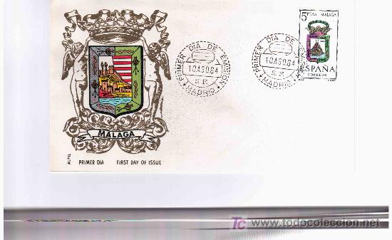 Sellos: SPD ESCUDO MALAGA 1964 - Foto 1