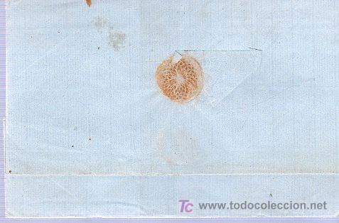 Sellos: CARTA DIRIGIDA DE VALENCIA A SEVILLA. - Foto 2