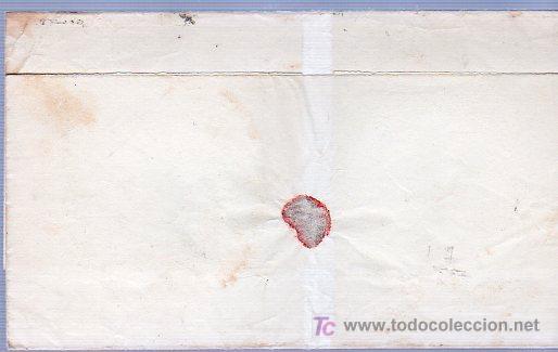 Sellos: CARTA DIRIGIDA DE CALDAS DE REY A VILLAGARCIA. - Foto 2