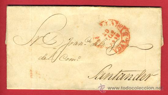 Sellos: SOBRE O CARTA ENVUELTA , SANTANDER , S14 - Foto 1