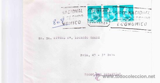 Sellos: ZARAGOZA CC CERTIFICADA CON MAT RODILLO CERTIFICADO 1990 - Foto 1