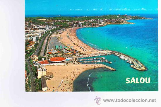 Sellos: POSTAL CON MAT SALOU TARRAGONA - Foto 2