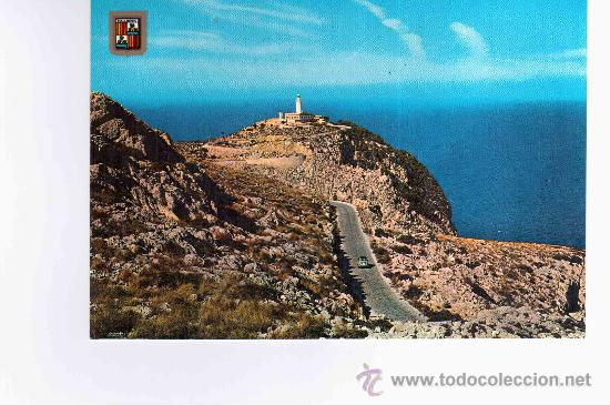 Sellos: MALLORCA POSTAL FORMENTOR CON MAT PUERTO POLLENSA BALEARES - Foto 2