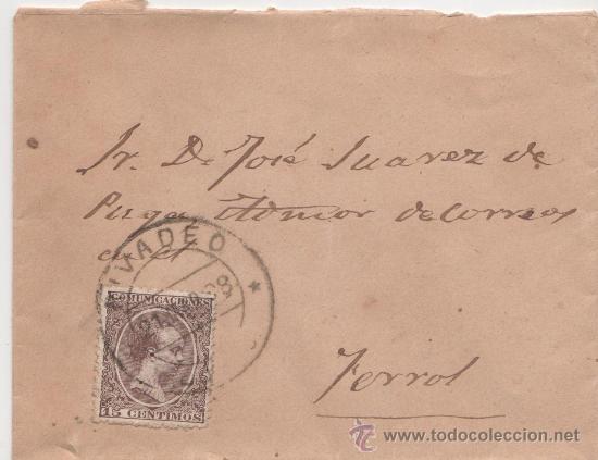 Sellos: COMUNICACIONES 15 CMS. RIVADEO - FERROL - Foto 1