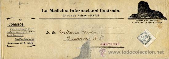 Francobolli: REVISTA LA MEDICINA INTERNACIONAL ILUSTRADA 1906
