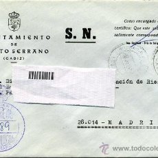 Sellos: FRANQUICIA 1989 - AYUNTAMIENTO DE PUERTO SERRANO / CÁDIZ -¿BUSCAS OTRO DE LUGAR? 