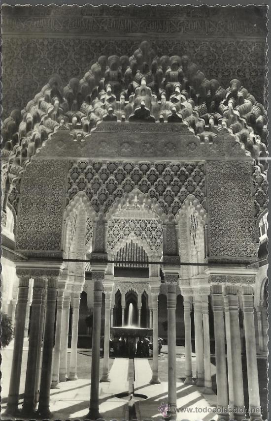 Sellos: GRANADA POSTAL CON MAT HEXAGONAL CORREO AEREO SELLOS FRANCO - Foto 2