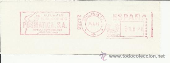 Sellos: FRANQUEO MECANICO MADRID 24366 BUZON LETTER-BOX - Foto 1