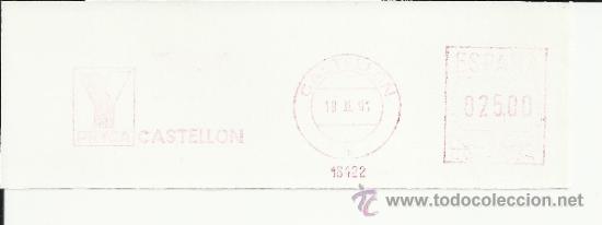 Sellos: FRANQUEO MECANICO CASTELLON PRYCA - Foto 1