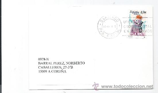 Stamps: TARJETA CIRCULADA -EXPOSICION FILATELICA JUVENIL-