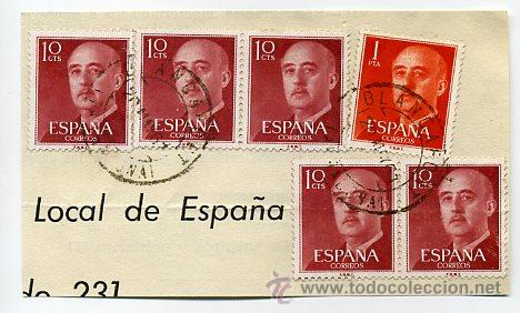 Sellos: frag. matasellos 1961 - blancafort / tarragona - Foto 1