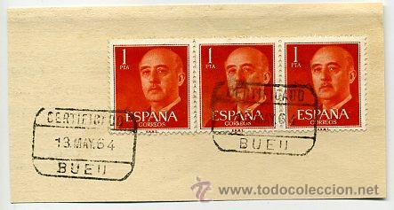 Sellos: frag. matasellos 1964 - bueu / pontevedra - Foto 1