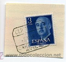 Sellos: frag. matasellos 1960 - candeleda / avila - Foto 1