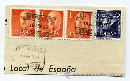 Sellos: MATASELLOS 1963 - CORTEGANA / HUELVA - Foto 1