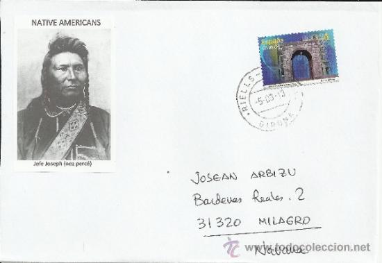 Stamps: RIELLS GIRONA CC CON SELLO ARQUITECTURA TOLOSA PUERTA DE CASTILLA