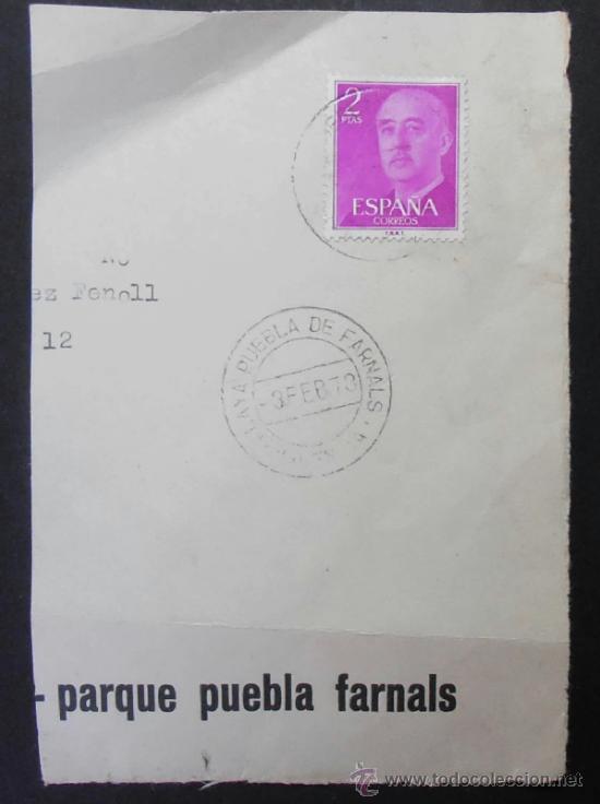 Stamps: (204) PAPEL CON SELLO, PARQUE PUEBLA FARNALS, CONSERVACION: