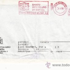 Sellos: FRANQUEO MECANICO 14501 MADRID, BANCO HIPOTECARIO DE ESPAÑA, . Lote 37854325