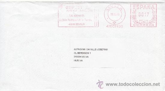 Sellos: franqueo mecanico ,41009830 sevilla, colaboradora, - Foto 1
