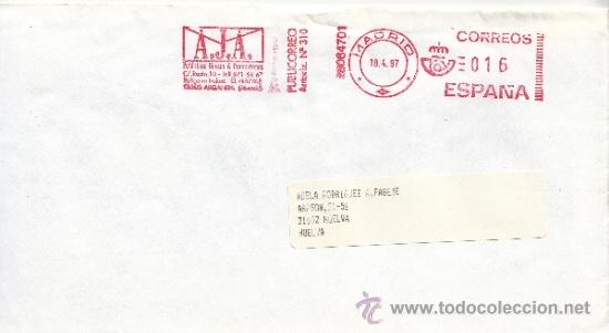 Sellos: franqueo mecanico ,28064701 madrid, colaboradora, - Foto 1