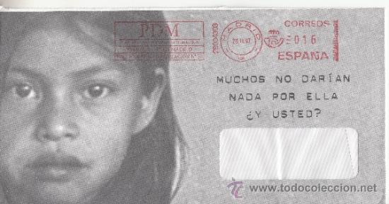 Sellos: franqueo mecanico ,28004303 madrid, colaboradora, - Foto 1