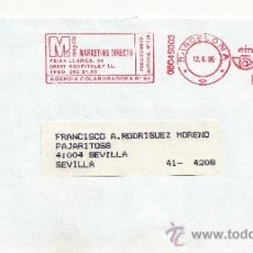 Sellos: FRANQUEO MECANICO ,08046003 BARCELONA, COLABORADORA, PERMAR, SOLUCIONES ALMACENAJE FERRETERA VIZCAIN