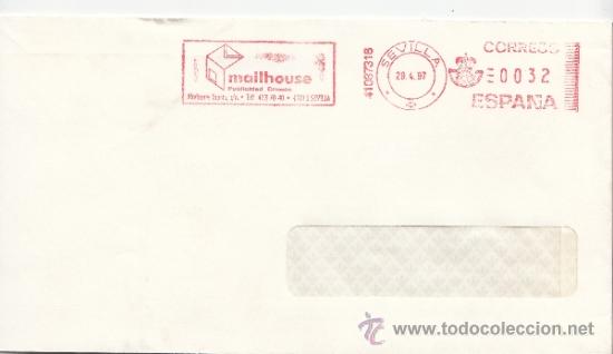 Sellos: franqueo mecanico ,41087318 sevilla, colaboradora, - Foto 1