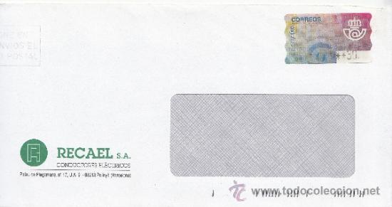 Sellos: etiqueta atms n&ordm; 1638 c.2.  6 - Foto 1