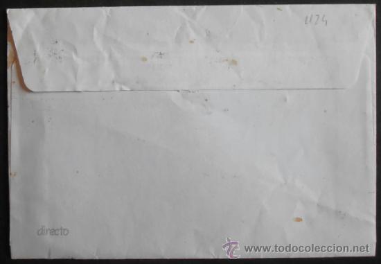 Sellos: (1124)SOBRE CON SELLO,SIMAP,DE VALENCIA A VALENCIA, - Foto 2