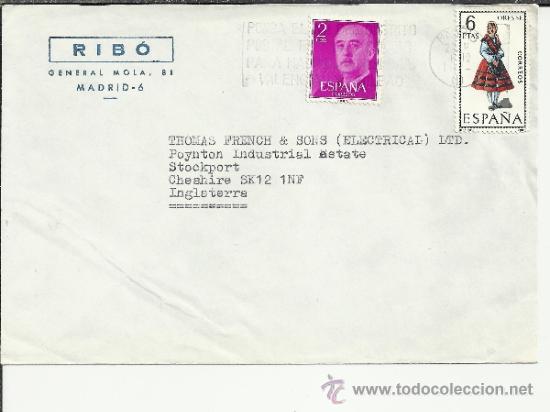 Sellos: MADRID CC SELLO TRAJE TIPICO ORENSE TEXTIL - Foto 1