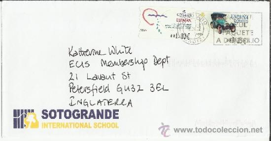 Sellos: CC CON ATM AUTOMOVIL PEUGEOT BEBE  MAT CADIZ